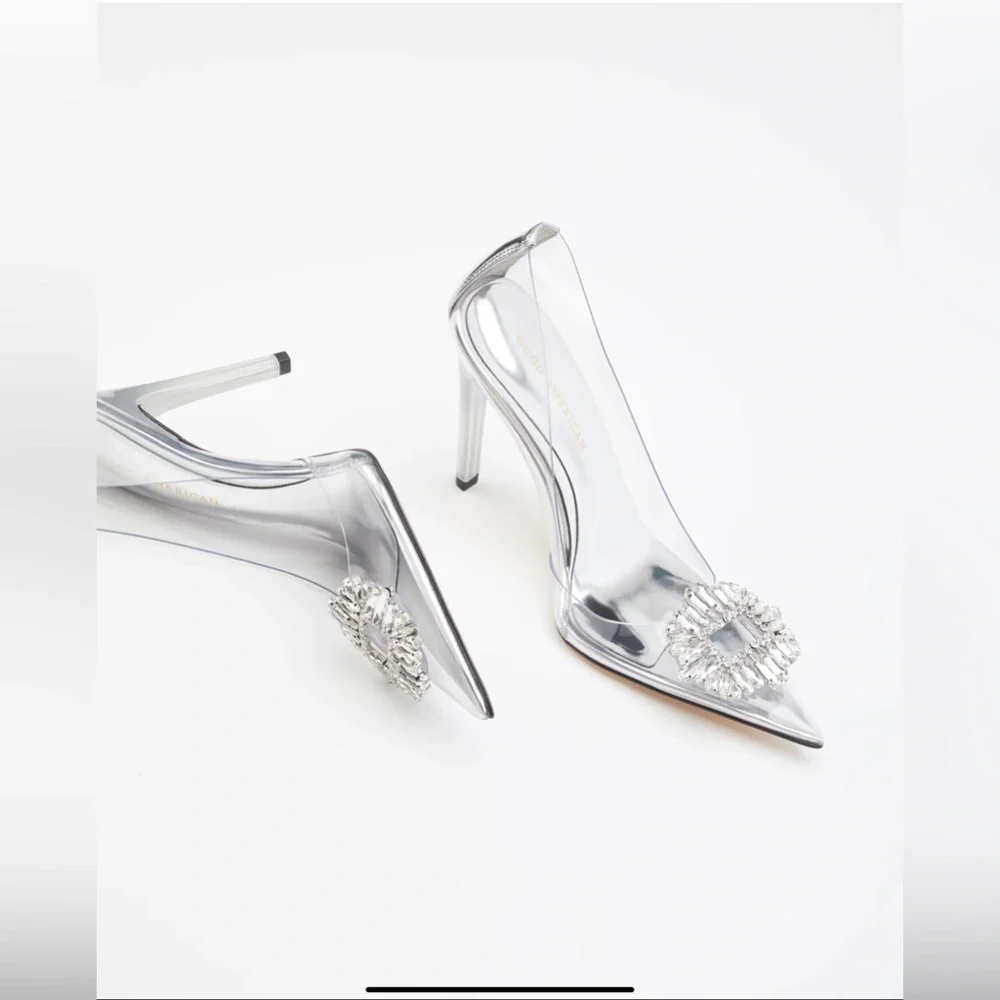 Good American CINDER-F*CKING-RELLA PUMP - Picture 4 of 14